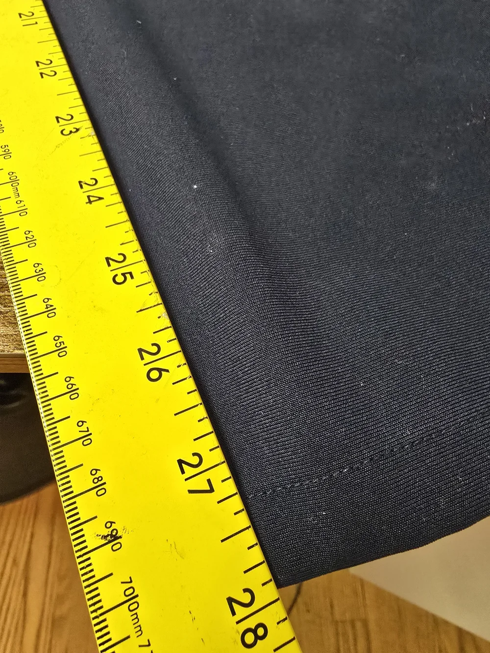 lululemon Commission Pant Classic Fit 31x28 Navy Blue Warpstreme LM5985S - Picture 5 of 5